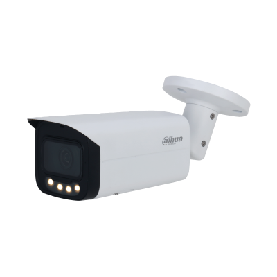 DAHUA - DH-IPC-HFW5449TP-ASE-LED-0360B - 4MP FULL-COLOR FIXED-FOCAL WARM LED BULLET WIZMIND NETWORK CAMERA