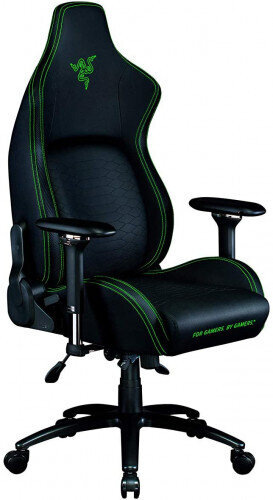 Razer Iskur Silla para videojuegos de PC Asiento acolchado Negro