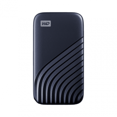 SANDISK MY PASSPORT TM SSD 2TB MIDNIGHT BLUE, 1050MB/S READ, 1000MB/S WRITE, PC & MAC COMPATIABLE