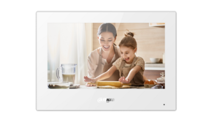 DAHUA - DH-VTH5321GW-W - MONITOR ANDROID INTERIOR 7" DE SUPERFICIE PARA VIDEOPORTERO IP WIFI PANTALLA TÁCTIL POE SD 8E/1S ALARMA BLANCO