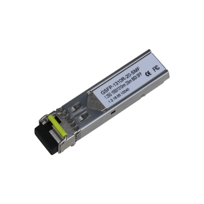 DAHUA - GSFP-1310R-20-SMF - SFP MONOMODO SM LC 1GBPS 20KM ENVÍO 1550NM / RECEPCIÓN 1310NM. RECEPTOR