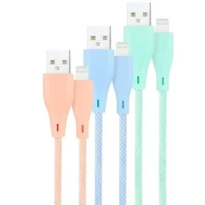 NANOCABLE 3 CABLES LIGHTNING A USB 2.0, LIGHTNING/M-USB A/M,