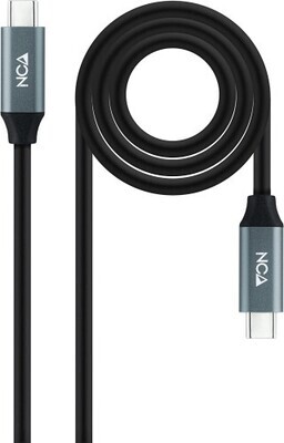 NANOCABLE CABLE USB 3.2 GEN2X2 20GBPS 5A/100W 4K/60HZ USB-C/