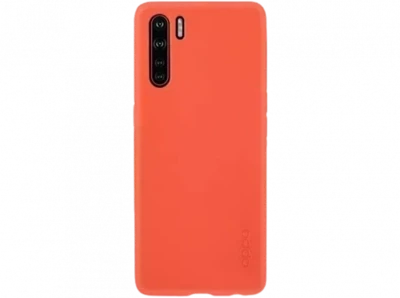 OPPO LIQUID SILICON CASE A91 ROJO