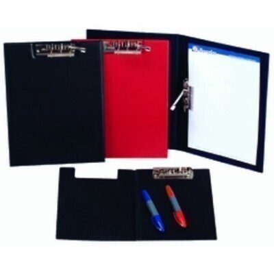 CARPETA FORMATO FOLIO MINICLIP SUPERIOR TAPA C/ VENTANAL AZUL IBERPLAS 36801