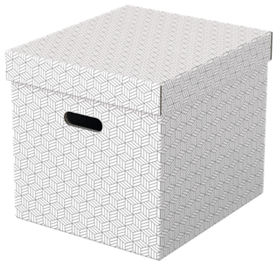 PACK 3 CAJAS BLANCAS 365X320X315MM ESSELTE 628288