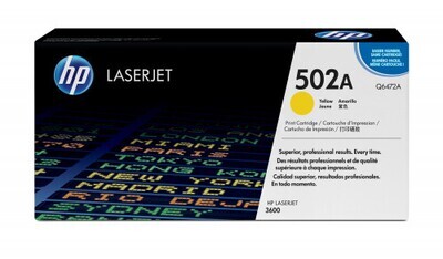 HP 502A TONER HP502A AMARILLO (Q6472A)
