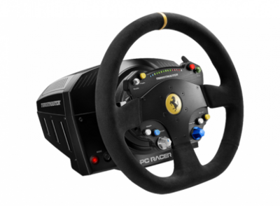Thrustmaster TS-PC RACER Ferrari 488 Challenge Edition Volante Digital Negro