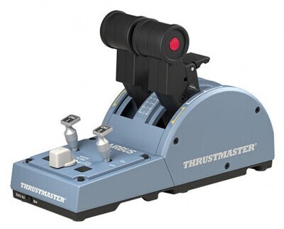 Thrustmaster TCA Quadrant Airbus Edition Negro, Azul Simulador de Vuelo PC