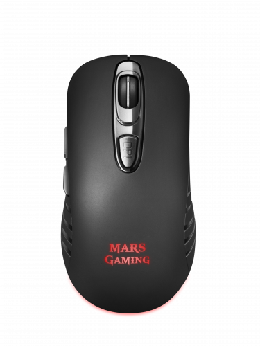 Mars Gaming MMW2 ratón mano derecha RF inalámbrico Mecánico 3200 DPI