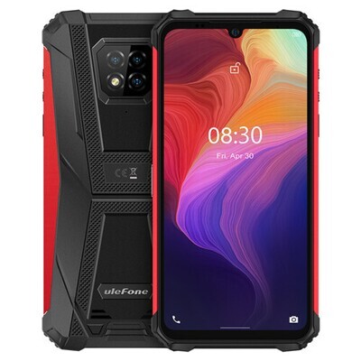 Ulefone Armor 8 Pro 15,5 cm (6.1") Ranura híbrida Dual SIM Android 11 4G USB Tipo C 8 GB 128 GB 5520 mAh Negro, Rojo