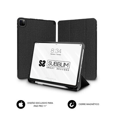 SUBBLIM Funda Tablet Shock Case iPad Pro 11� 2021/20/18 Negro