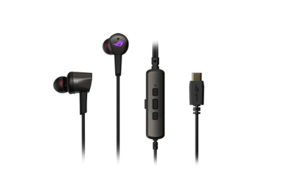 ASUS ROG CETRA II Auriculares Alámbrico Dentro de oído Juego USB Tipo C Negro