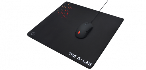 The G-Lab PAD CAESIUM Alfombrilla de ratón para juegos Negro, Multicolor