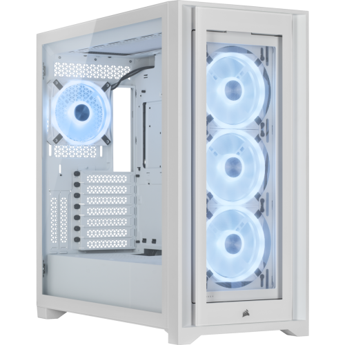 Corsair 5000X RGB QL Edition Midi Tower Blanco