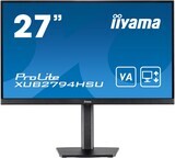 iiyama ProLite XUB2794HSU-B1 pantalla para PC 68,6 cm (27") 1920 x 1080 Pixeles Full HD LCD Negro