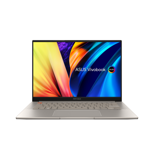 ASUS VivoBook OLED M5402RA-M9054W - Portátil 14.5" WQXGA+ 120Hz (Ryzen 7 6800H, 16GB RAM, 1TB SSD, Radeon 680M, Windows 11 Home) Gris - Teclado QWERTY español