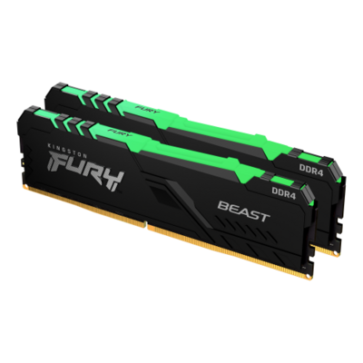 Kingston Technology FURY Beast RGB módulo de memoria 32 GB 2 x 16 GB DDR4 3200 MHz