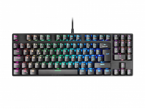 Mars Gaming MKREVO PRO teclado USB Portugués Negro