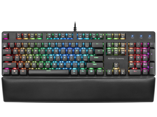 Mars Gaming MK5 teclado USB QWERTY Portugués Negro