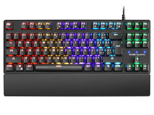 Mars Gaming MKXTKL teclado USB QWERTY Portugués Negro