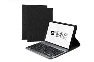 SUBBLIM Funda con teclado KeyTab Pro BT Samsung GT A8 10.5 X200/205