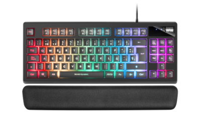 Mars Gaming MKAXES teclado USB Español Negro