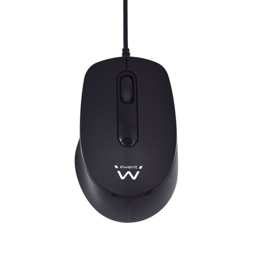 Ewent EW3159 ratón Ambidextro USB tipo A óptico 1000 DPI