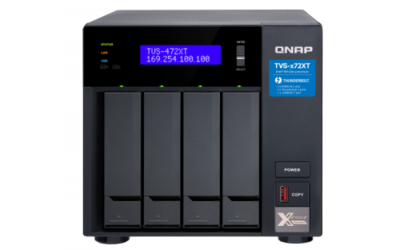 QNAP TVS-472XT NAS Torre Ethernet i3-8100T