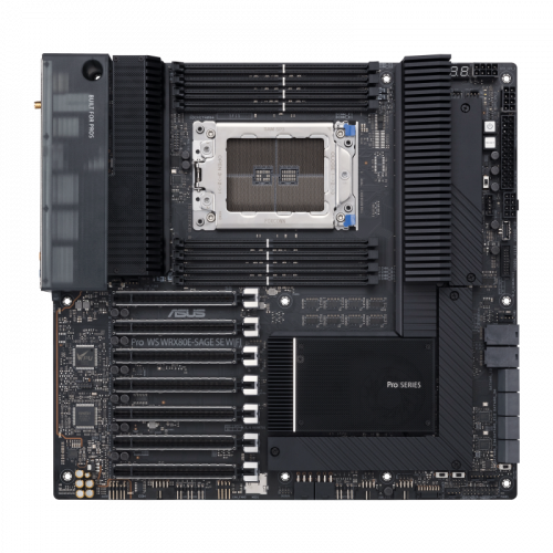 ASUS WRX80E-SAGE SE WIFI placa base para servidor y estación de trabajo AMD WRX80 Socket SP3 ATX extendida