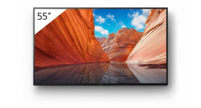 Sony FWD-55X80J pantalla de señalización Pantalla plana para señalización digital 139,7 cm (55") LED 4K Ultra HD Negro Android 10