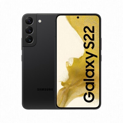 Samsung Galaxy S22 SM-S901B 15,5 cm (6.1") SIM doble Android 12 5G USB Tipo C 8 GB 256 GB 3700 mAh Negro