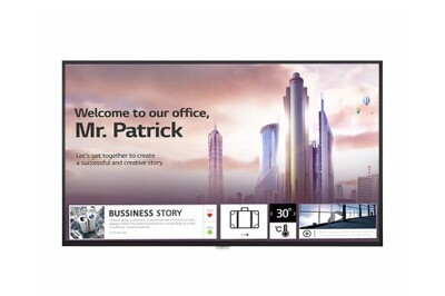 LG 49UH5F-H pantalla de señalización Pantalla plana para señalización digital 124,5 cm (49") IPS 4K Ultra HD Negro Procesador incorporado Web OS