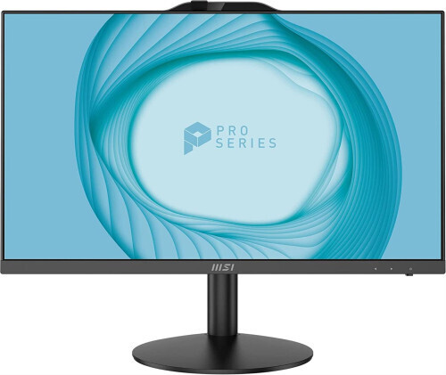 MSI AIO PRO AP242 12M-003EU. 23.8 MSI AIO PRO AP242 12M-003EU. 23.8" IPS LED FHD 16:9 (1920x1080). I5-12400. INTEL UHD GRAPHICS. SO-DIMM DDR4 8GB. 2 TOTAL SLOTS (64GB MAX). 512GB. W11 PRO. NEGRO