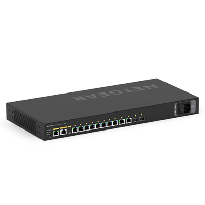 KRAMER 8 1G POE+ PORTS WITH 125W POE BUDGET, 2 1GBASE-T PORTS AND 2 SFP PORTS M4250-10G2F-PoE+ (59-0000463011)