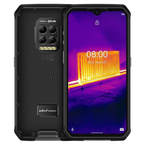 ULEFONE SMARTPHONE ARMOR 9 BLACK 4G/6.3"/ OC /128GB ROM/8GB/THERMAL IMAGING