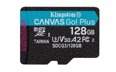Kingston Technology Canvas Go! Plus memoria flash 128 GB MicroSD Clase 10 UHS-I
