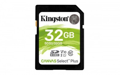 Kingston Technology Canvas Select Plus memoria flash 32 GB SDHC Clase 10 UHS-I