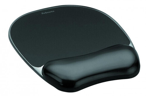 REPOSAMUÑECAS RATON GEL NEGRO FELLOWES 9112101