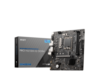 PLACA MSI PRO H610M-G DDR4,INTEL,1700,H610,2DDR4,MATX