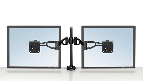 BRAZO FLEXIBLE DOBLE PARA MONITOR FELLOWES 8041701