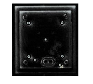 MOBOTIX SINGLE ON-WALL-HOUSING, BLACK (P/N:MX-OPT-BOX-1-EXT-ON-BL)