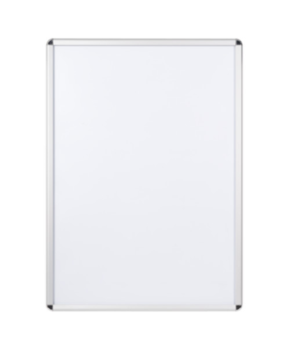 Bi-Office VT840415280 marco para pared Rectángulo Blanco Aluminio