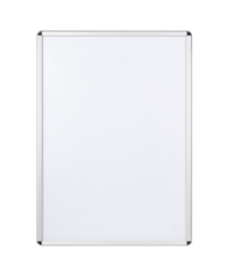 Bi-Office VT560415280 marco para pared Rectángulo Blanco Aluminio