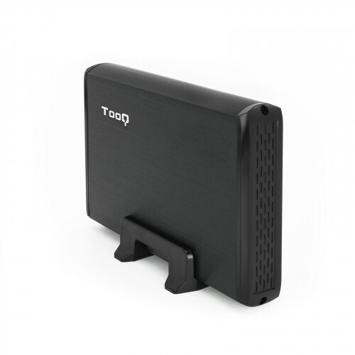 TooQ CAJA HDD 3,5" SATA A USB 2.0 NEGRA