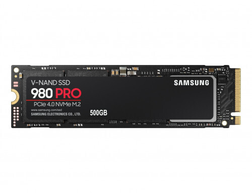 Samsung 980 PRO M.2 500 GB PCI Express 4.0 V-NAND MLC NVMe