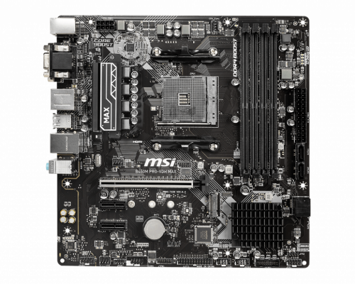 MSI B450M PRO-VDH Max AMD B450 Zócalo AM4 micro ATX