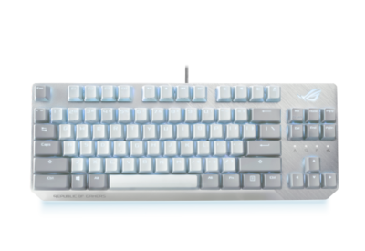ASUS ROG Strix Scope NX TKL Moonlight White teclado USB Español Blanco