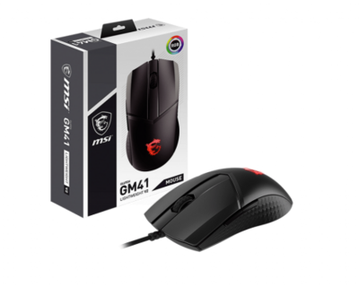 MSI Clutch GM41 Lightweight V2 ratón Ambidextro USB tipo A Óptico 16000 DPI