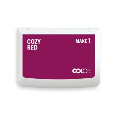 TAMPÓN MAKE1 COLOR ROJO ACOJEDOR 50X90 MM COLOP 155114